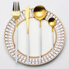 LEKOCH® 4 Pieces Classical Series Gold&White Cutlery - lekochshop