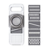 LEKOCH 6 in 1 Multi Mandoline Transparent Vegetable Slicer Cutter