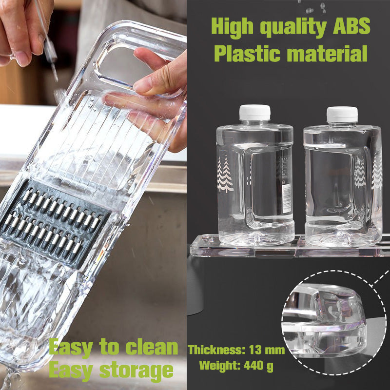 LEKOCH 6 in 1 Multi Mandoline Transparent Vegetable Slicer Cutter