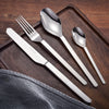 LEKOCH® Modern Series Silver Cutlery Mirror Polish Flatware Set Of 4 - lekochshop