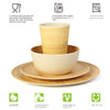 LEKOCH® Eco Friendly Bamboo Fiber Dinnerware Set 4pcs - lekochshop