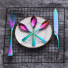 LEKOCH® 4 Pieces Vogue Series Rainbow Cutlery - lekochshop