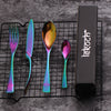 LEKOCH® 4 Pieces Vogue Series Rainbow Cutlery - lekochshop