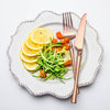 LEKOCH® 4 Pieces Azure Dragon Rose Gold Cutlery Set - lekochshop