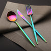 LEKOCH® 4 Pieces Rainbow  Series Cutlery - lekochshop