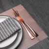 LEKOCH® 4 Pieces Vogue Series Rose Gold Cutlery - lekochshop