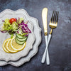 LEKOCH® 4 Pieces Luxurious Series Gold with White Flatware - lekochshop