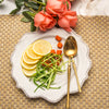 LEKOCH® 4 Pieces Azure Dragon Matte Gold Cutlery Set - lekochshop