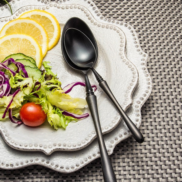 LEKOCH® 4 Pieces Luxurious Series Black Cutlery Set - lekochshop