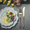 LEKOCH® 4 Pieces Luxurious Series Gold With Pink Cutlery - lekochshop