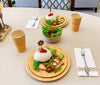 LEKOCH® Eco Friendly Bamboo Fiber Dinnerware Set 4pcs - lekochshop