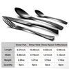 balck cutlery set