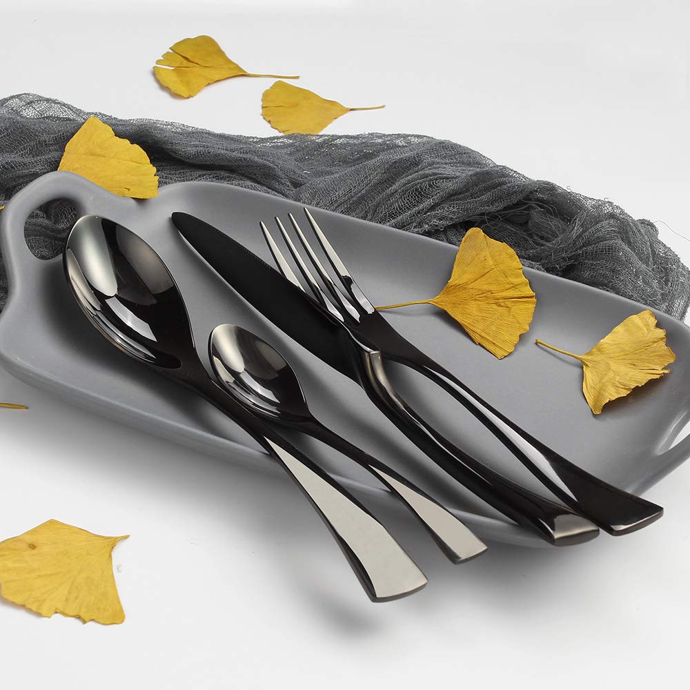 black Flatware