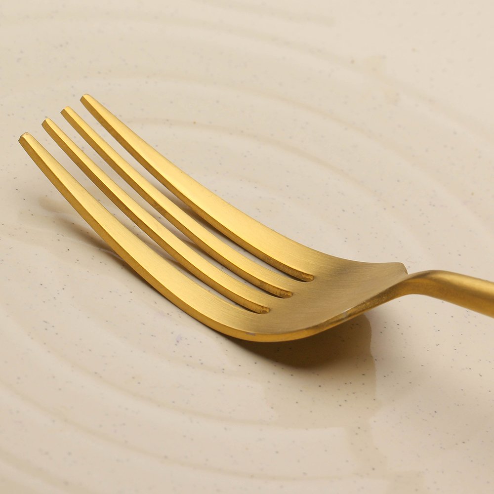 black gold Stainless Steel Appetizer Forks