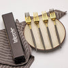 black gold Stainless Steel Salad Foks
