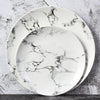 LEKOCH® Marble Pattern Porcelain Dessert Plate  8 /10 inch - lekochshop