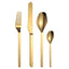 LEKOCH® 8 Pieces Stainless Steel Mirror Polished Cutlery Gold Silverware Set Service for 2 Person