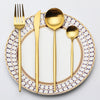 LEKOCH® 4 Pieces Classical Series Gold Cutlery - lekochshop