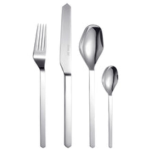 LEKOCH® Modern Series Silver Cutlery Mirror Polish Flatware Set Of 4 - lekochshop