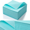LEKOCH 50 PCS Blue Luxury Large Disposable Paper Napkins, Linen Feel Party Decorative NapkinsWedding Napkins 40*40