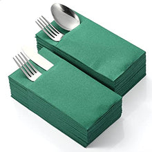 green napkins