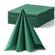 green napkins