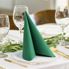 green napkins