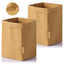 LEKOCH Washable Kraft Paper Bags Eco-friendly Reusable Paper Bags Storage for Fruits Vegetables Plants