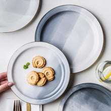 LEKOCH® Gradient Color Ceramic Plates Steak Plate