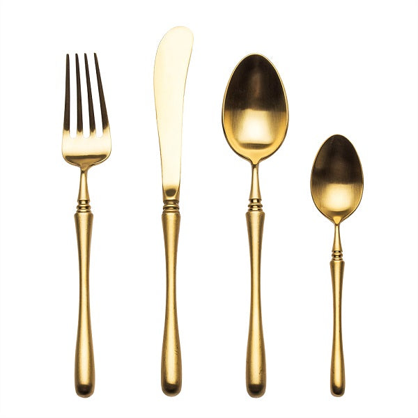 LEKOCH® 4 Pieces Luxurious Series Gold Cutlery - lekochshop