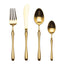 LEKOCH® 4 Pieces Luxurious Series Gold Cutlery