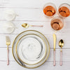 LEKOCH® 4 Pieces Luxurious Series Gold With Pink Cutlery - lekochshop
