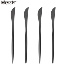 LEKOCH® 4 Pieces Classical Series Black Knife - lekochshop