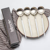 LEKOCH® 4 Pieces Classical Series Silver And White Dinner Spoon - lekochshop