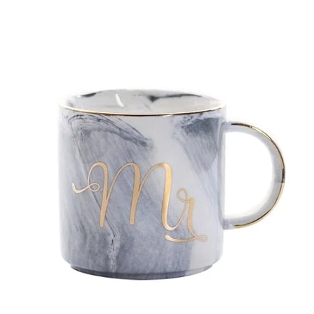 LEKOCH® Blue Marble Design Ceramic Mug - lekochshop