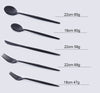 LEKOCH® 5 Pieces Classical Series Black Cutlery - lekochshop