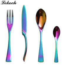 LEKOCH® 4 Pieces Vogue Series Rainbow Cutlery - lekochshop