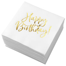 happy birthday paper napkins 