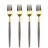 black gold Stainless Steel Appetizer Forks 