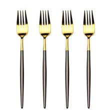 black gold Stainless Steel Appetizer Forks 