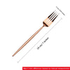 rose gold Stainless Steel Salad Foks