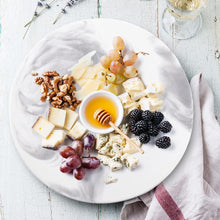 LEKOCH® Round Marble Pattern Cheese Platter - lekochshop