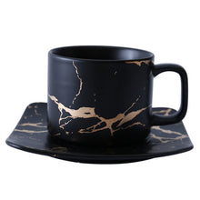 Nordic style golden marble Coffee Cup Sets - lekochshop