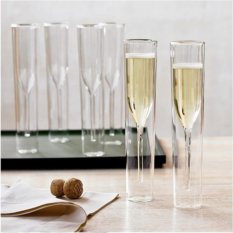 Double Wall Champagne Glass - lekochshop