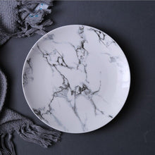 LEKOCH® 8inch Marble Grain Design Plate - lekochshop
