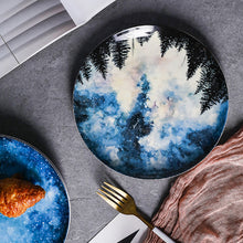 LEKOCH® Bone china Breakfast Stars Plate - lekochshop